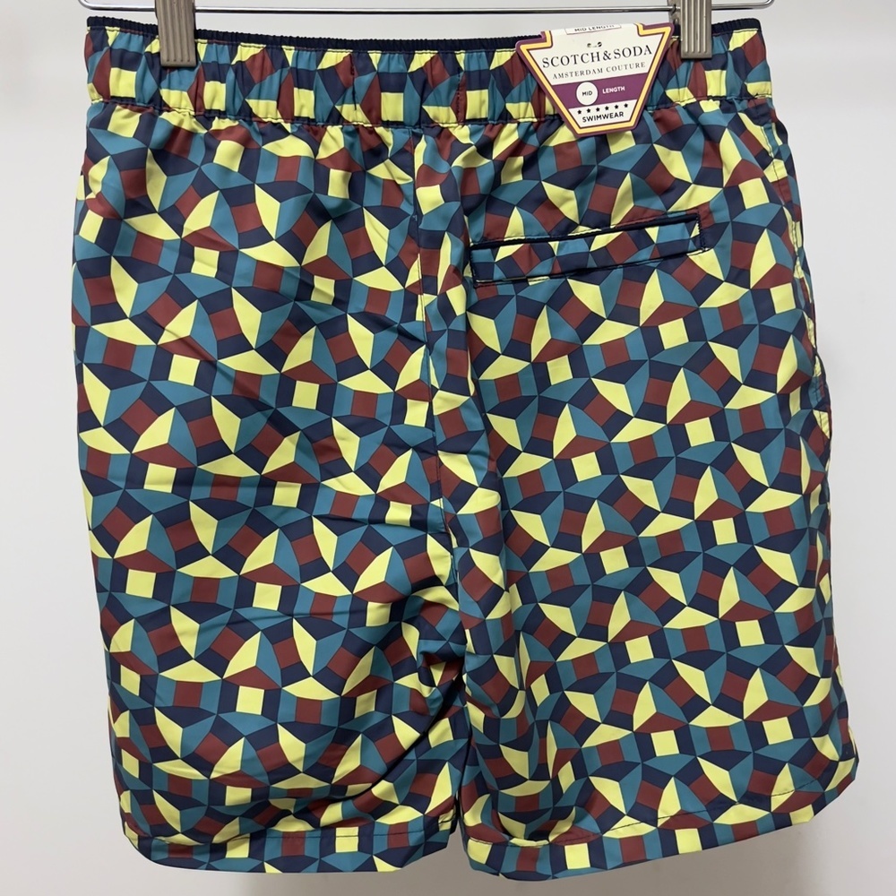 Scotch & soda AOP midlength swim short - Picture 2 of 5